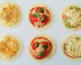 ランチ ミニピザ クリスピー モランボン作り方2写真