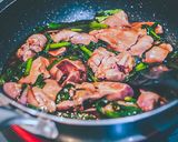 65℃鉄分補給 究極なめらか鶏レバニラ作り方28写真