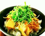 筍の丼ぶり作り方7写真