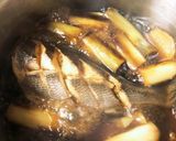 魚の煮汁で新じゃが煮(アレンジレシピ)作り方1写真