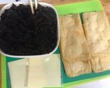 油揚げのチーズ佃煮挟み焼き作り方1写真