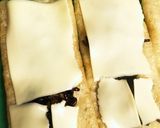 油揚げのチーズ佃煮挟み焼き作り方3写真