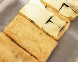 油揚げのチーズ佃煮挟み焼き作り方4写真