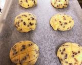 チョコチップメロンパン　6個作り方5写真