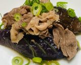めんつゆでなすと牛肉の炊いたん作り方13写真