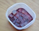 簡単デザート♡ところてんの赤ワイン漬け作り方3写真