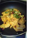 ☆おくら＆じゃがいものカレー炒め☆作り方3写真