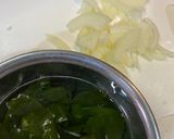 ねぎ塩わかめスープ作り方1写真