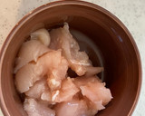 鶏のささ身と梅肉のさっぱりうどん作り方2写真
