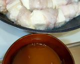 節約時短おかず★木綿豆腐の豚バラ巻き作り方3写真