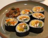 【簡単・鶏胸肉】韓国気分♩海苔巻きキンパ作り方11写真