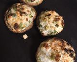 シイタケのトロロ焼き作り方4写真