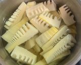 しっかり味付け無洗米で竹の子ご飯作り方3写真