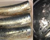 鰯とオクラとしめじのざくろ酢煮作り方1写真