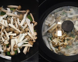 鰯とオクラとしめじのざくろ酢煮作り方3写真