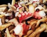 タコときのこのアヒージョ作り方7写真