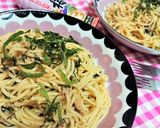 絶品!【大葉とツナの梅味噌和風パスタ】作り方9写真