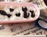 簡単！海苔と振りかけだけ 猫のお弁当♪作り方3写真