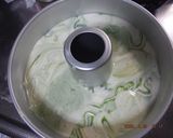 抹茶マーブルシフォンケーキ作り方12写真