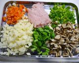簡単！オムレツ☆野菜たっぷりオイスタ風味作り方1写真