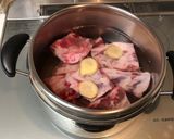 圧力鍋で豚軟骨の肉骨茶（バクテー）作り方2写真