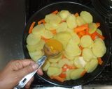 豚肉じゃが芋のカレー粉炒め♪簡単作り方12写真