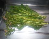 ハルジオンのからしマヨネーズ炒めパスタ作り方1写真
