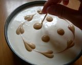 ●●練乳＆コーヒー　レアチーズケーキ●●作り方9写真