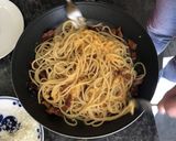 イタリア人の作るスパゲティーカルボナーラ作り方10写真
