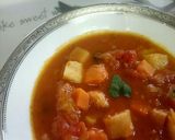 生のトマトで作るミネストローネ♪作り方6写真