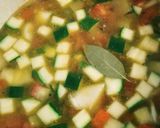 生のトマトで作るミネストローネ♪作り方3写真