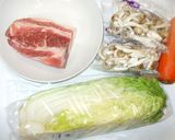 豚バラ肉中華風白菜炒め♪簡単作り方1写真