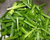 豆腐とニラの一味炒め作り方2写真