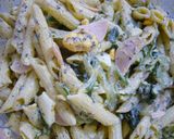ワカメご飯のもとで変わりマカロニサラダ☆作り方3写真