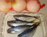 たっぷり玉ねぎのアジの南蛮漬け作り方1写真