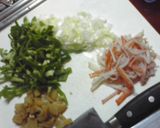 余ったメンマで炒飯☆作り方1写真