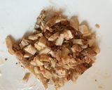 簡単アレンジ！お酒がすすむ！豆腐グラタン作り方1写真