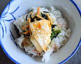 牡蠣だし醤油茶漬け作り方3写真
