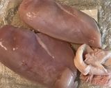 ピリ辛マヨラー油のご馳走茹でチキンサラダ作り方1写真