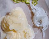 簡単!じゃがいもと餅のピザ風☆★作り方3写真