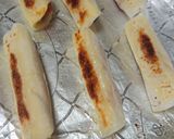 餃子の皮でウインナーチーズ焼き作り方3写真
