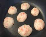 離乳食つかみ食べに☆山芋エビおやき作り方4写真