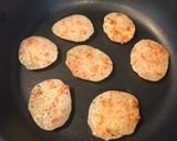 離乳食つかみ食べに☆山芋エビおやき作り方5写真