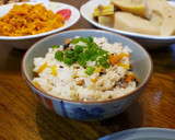 イワシ缶とにんじんの炊き込みごはん作り方7写真