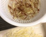 茗荷と白葱の鰯丼作り方1写真