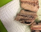 茗荷と白葱の鰯丼作り方2写真