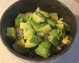 シンプルアボカド丼作り方3写真