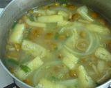 なめこと玉ねぎの味噌汁♪作り方5写真