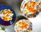 全てレンジ温野菜卵すごだれ味チャンプル作り方7写真