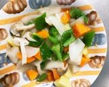 全てレンジ温野菜卵すごだれ味チャンプル作り方19写真